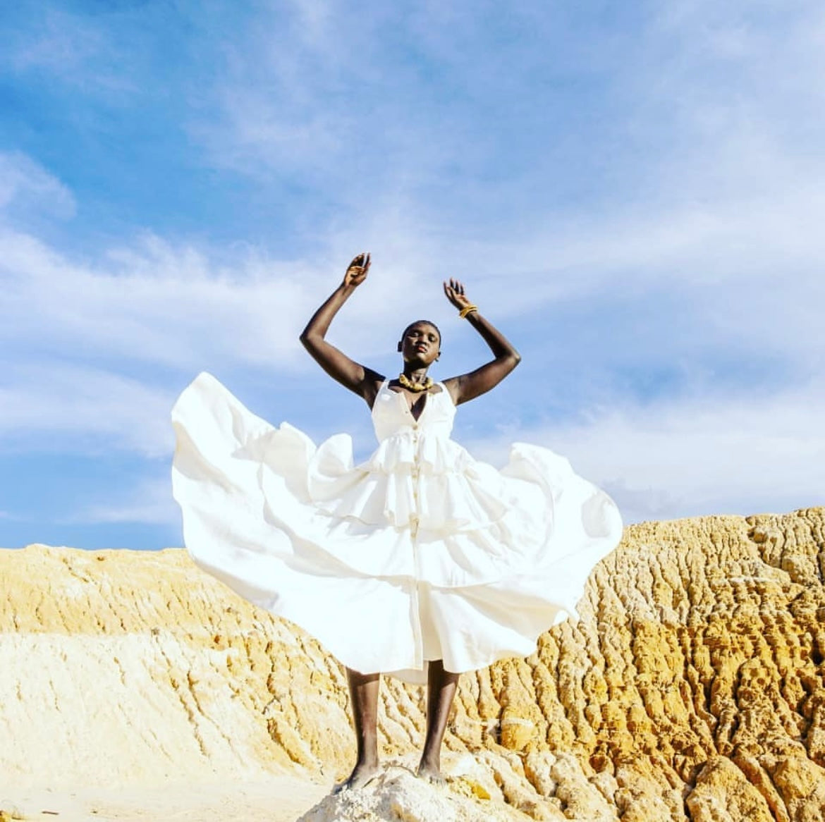 White angelic